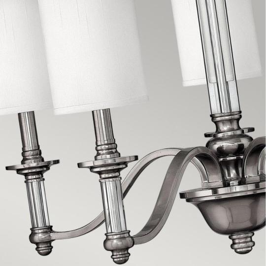 fenyes nikkel fem uvebetetes csillar elegans lampa modern klasszikus villa otthon etkezo nappali haloszoba vilagitas.jpg